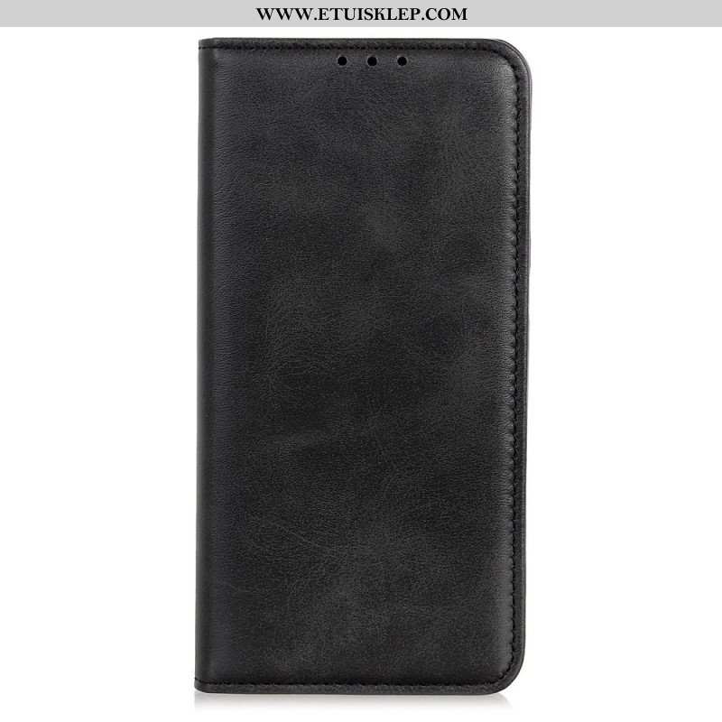 Etui Na Telefon do Motorola Edge 40 Pro Etui Folio Elegancka Dwoina Skórzana